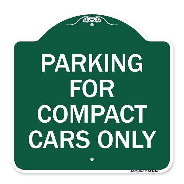 Signmission Parking Garage Is Full Do Not Enter, Green & White Aluminum Sign, 18" x 18", GW-1818-23439 A-DES-GW-1818-23439 - main